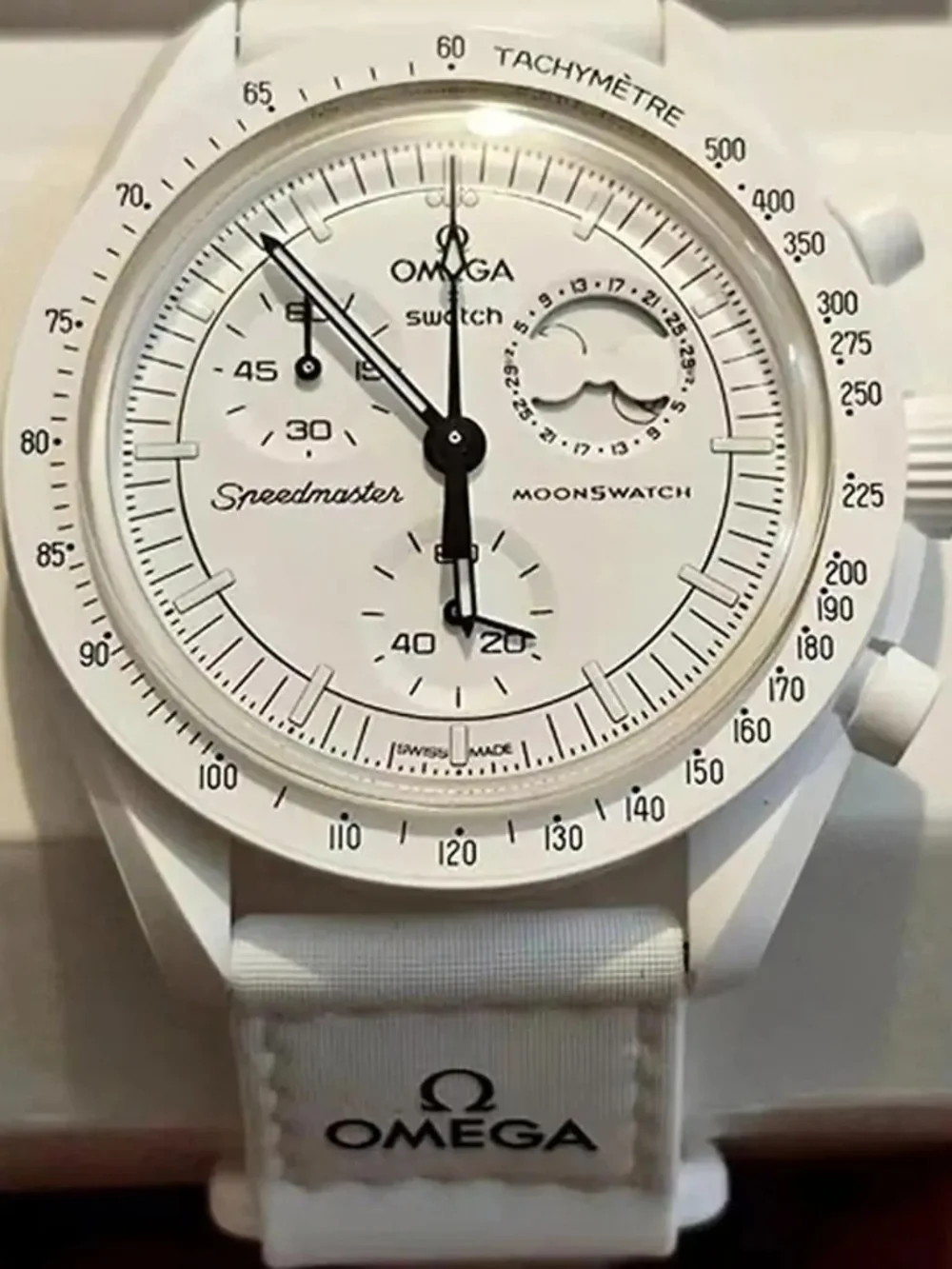 OḾEƓＡ x swatch Snoopy moonswatch mission to the moonphase bioceramic New